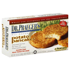 DR. PRAEGER'S ALL NATURAL POTATO PANCAKES