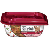 PURINA BENEFUL BEEF STEW WITH PEAS CARROTS RICE   & BARLEY