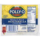 POLLY-O WHOLE MILK MOZZARELLA CHEESE