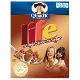 QUAKER LIFE MAPLE BROWN SUGAR CEREAL