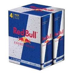 RED BULL ENERGY DRINK - 4 PACK 8.4 FL OZ EACH CAN