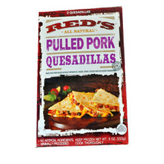 RED'S ALL NATURAL PULLED PORK QUESADILLAS