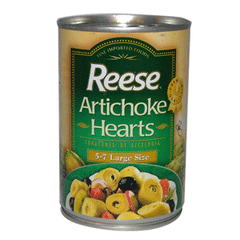 REESE ARTICHOKE HEARTS 6 8 MEDIUM SIZE