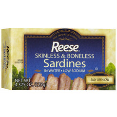 REESE SKINLESS & BONELESS SARDINES