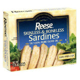 REESE SKINLESS & BONELESS SARDINES