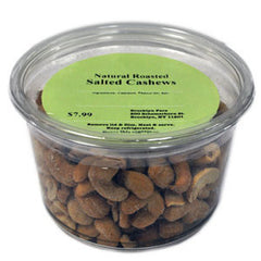 BROOKLYN FARE ORGANIC ROASTED SALTED CASHEWS