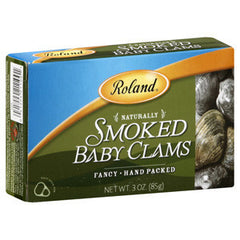 ROLAND SMOKED BABY CLAMS