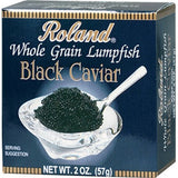 ROLAND WHOLE GRAIN LUMPFISH BLACK CAVIAR