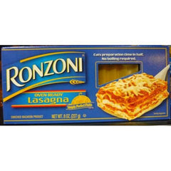 RONZONI OVEN READY LASAGNA #81 PASTA