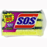 S.O.S HEAVY    DUTY 3 SCRUBBER SPONGE