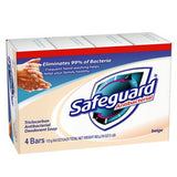 SAFEGUARD ANTIBACTERIAL BAR SOAP 4 PACK