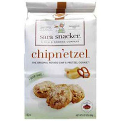 SARA SNACKER CHIPN'ETZEL THE ORIGINAL POTATO CHIP & PRETZEL COOKIE