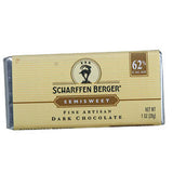 SCHARFFEN BERGER SEMISWEET DARK CHOCOLATE - 62 %