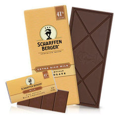 SCHARFEEN BERGER MILK ALMOND SEA SALTED ALMONDS & MILK CHOCOLATE-41% CACAO