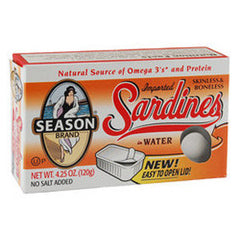 SEASON BRAND SARDINES IN OLIVE OIL