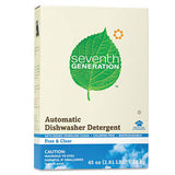 SEVENTH GENERATION FREE & CLEAN  DISHWASHER DETERGGENT