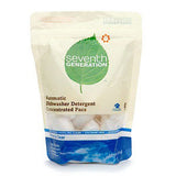 SEVENTH GENERATION FREE & CLEAR CONCENTRATED DISH DETERGENT PACKS