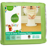 SEVENTH GENERATION FREE & CLEAR BABY TRAINING PANTS 3T & 4T