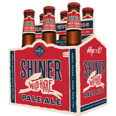 SHINER WILD HARE PALE ALE BEER - 6 PACK - 12 FL OZ EACH BOTTLE