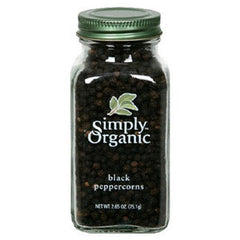 SIMPLY ORGANIC BLACK PEPPERCORNS