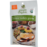 SIMPLY ORGANIC ROASTED TURKEY GRAVY MIX