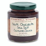 STONEWALL KITCHEN DARK CHOCOLATE SEA SALT CARAMEL SAUCE