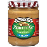 SMUKER'S REDUCED FATCREAMY PEANUT BUTTER