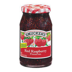 SMUCKER'S RED RASPBERRY PRESERVES