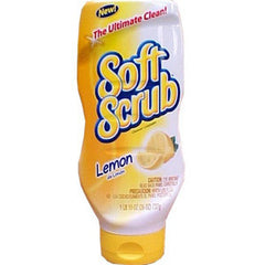 SOFT SCRUB LEMON CLEANSER FOR BATH & KITCHEN