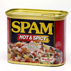 SPAM HOT AND SPICY