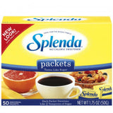 SPLENDA NO CALORIE SWEETENER 50 CT