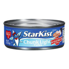 STARKIST CHUNK LIGHT TUNA IN VEGETABLE OIL