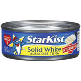 STARKIST SOLID WHITE ALBACORE IN VEGETABLE OIL TUNA