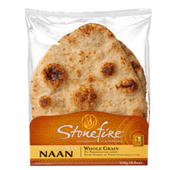 STONEFIRE TANDOORI NAAN WHOLE GRAIN FROZEN FLAT BREAD