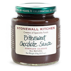 STONEWALL KITCHEN BITTER SWEET CHOCOLATE SAUCE