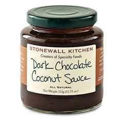 STONEWALL KITCHEN DARK CHOCOLATE COCONUT SAUCE