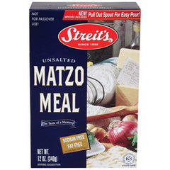 STREITS UNSALTED MATZO MEAL