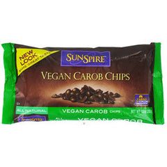 SUNSPIRE VEGAN CAROB CHIPS - ALL NATURAL