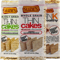 SUZIE'S CORN QUINOA & SESAME THIN CAKES           SAME