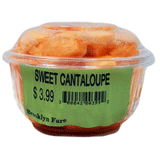 FRESH CUT SWEET CANTALOUPE