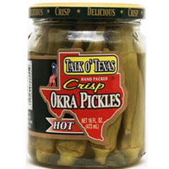 TALK OF TEXAS HOT OKRA PICKLES