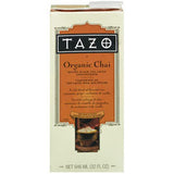 TAZO ORGANIC CHAI SPICED BLACK TEA LATTE CONCENTRATE