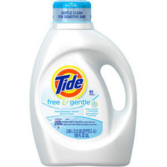 TIDE FREE & GENTLE LAUNDRY DETERGENT