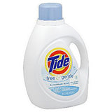 TIDE 2 X ULTRA FREE  & CLEAR LAUNDRY DETERGENT - 64 LOADS