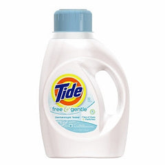 TIDE HE FREE & GENTLE DERMATOLOGIST TESTED LAUNDRY DETERGENT