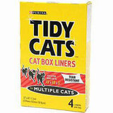 TIDY CAT BOX LINERS MULTIPLE CATS