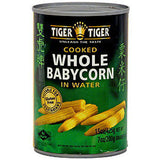 TIGER TIGER COOKED WHOLE BABY CORN IN WATER