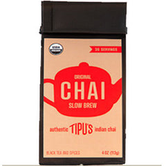 TIPU'S ORIGINAL CHAI SLOW BREW BLACK TEA AND SPICES - ORGANIC