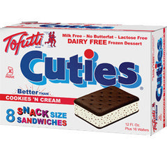 TOFUTTI COOKIES & CREAM SANDWICHES