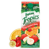 TROPICANA TROPICS ORANGE PEACH MANGO